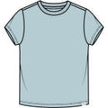 Miles The Label - Short Sleeve Top, Light Turquoise