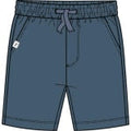 Miles The Label - Knit Shorts, Dusty Blue