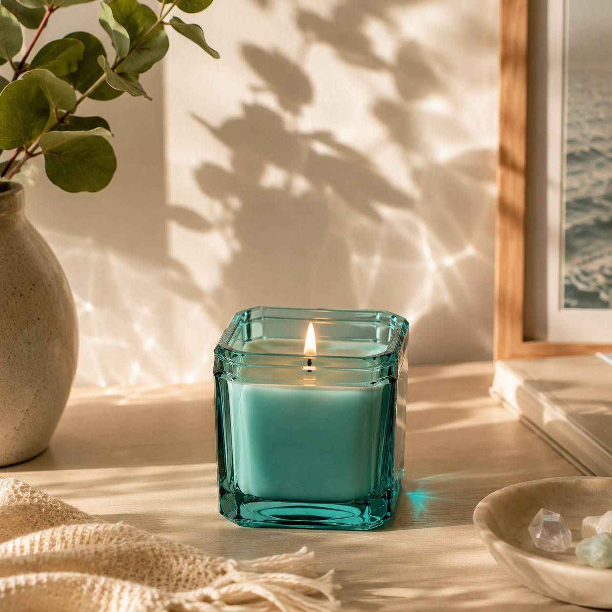 Fairy Garden 8.5 oz Soy Jar Candle | Moon Water Apothecary