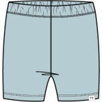 Miles The Label - Knit Shorts, Light Turquoise
