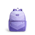 STATE - Lilac Chevron Large Double Pocket Backpack