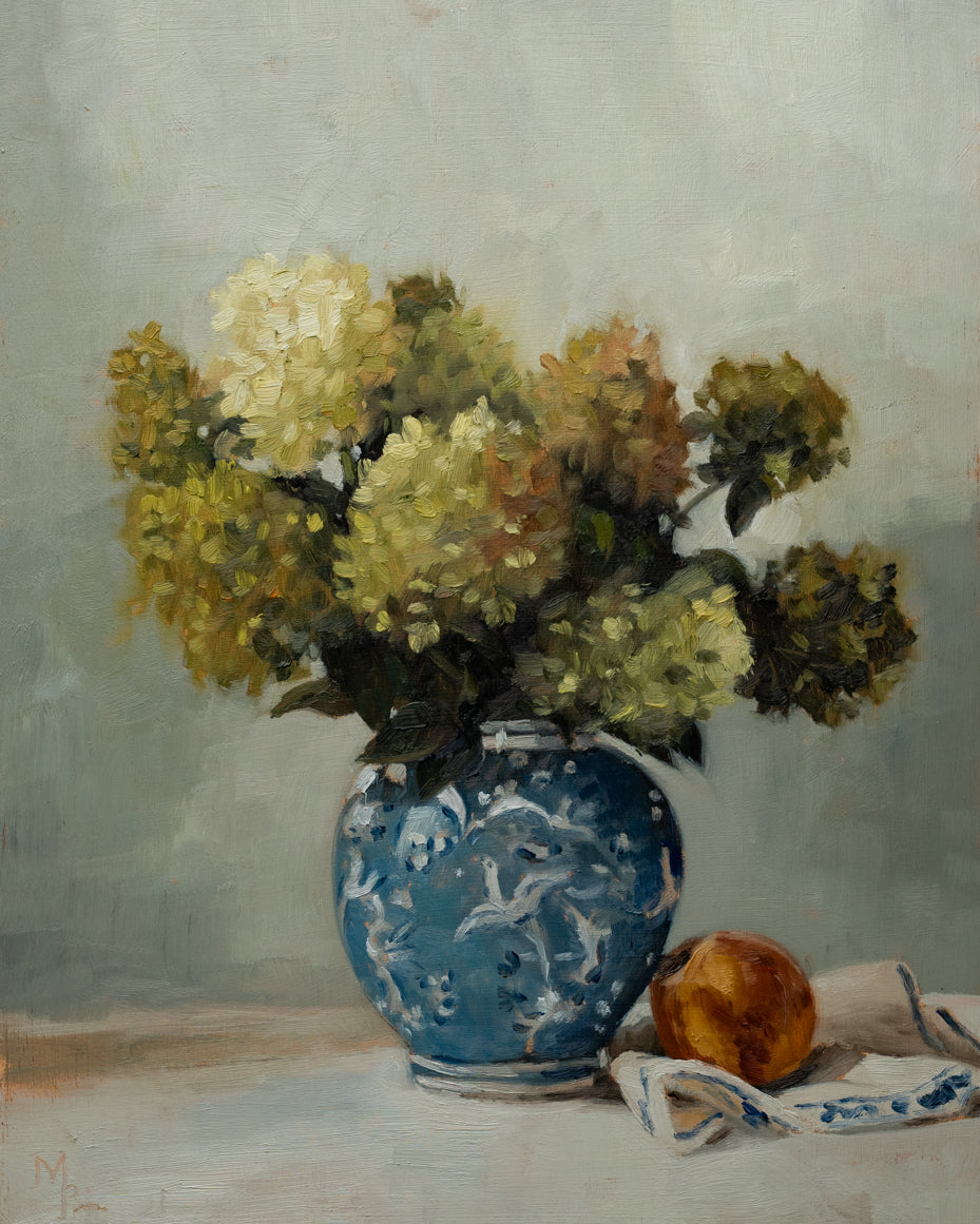 Limelight Hydrangeas Print