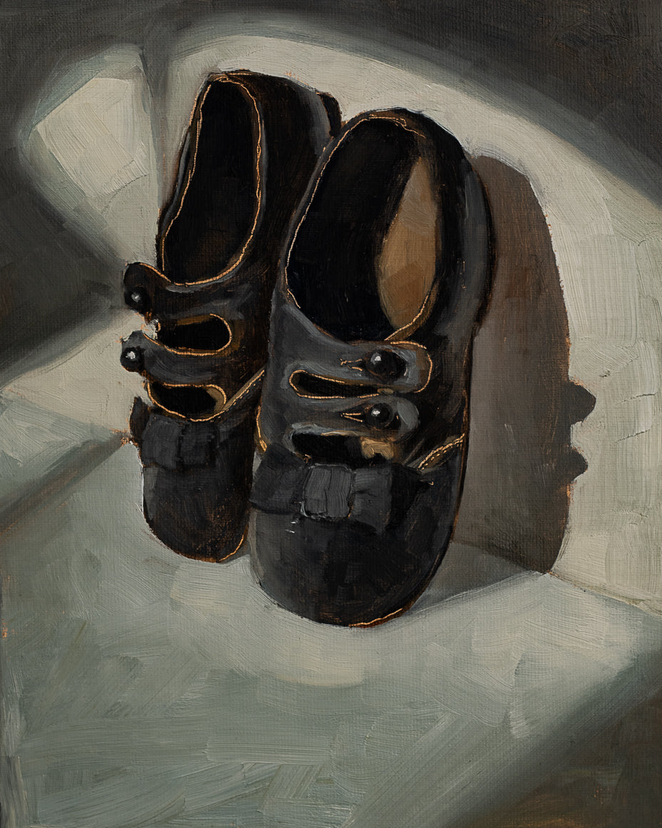 Maryjanes With Bow Print