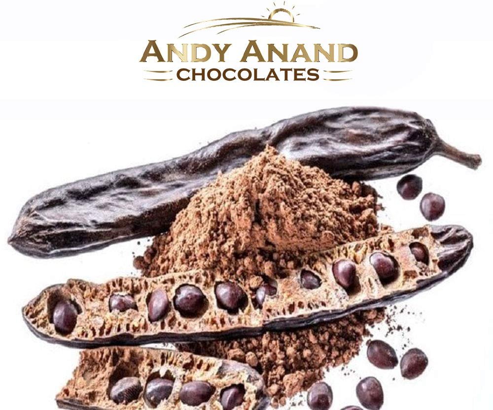 Andy Anand Carob Malt Balls, 1 lb – Tastes Like Chocolate, All-Natural Gift Box, Birthday, Valentine's, Christmas, Anniversary & Holiday