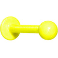16G 3/8 Yellow Glow In The Dark Effect Plated Labret Monroe