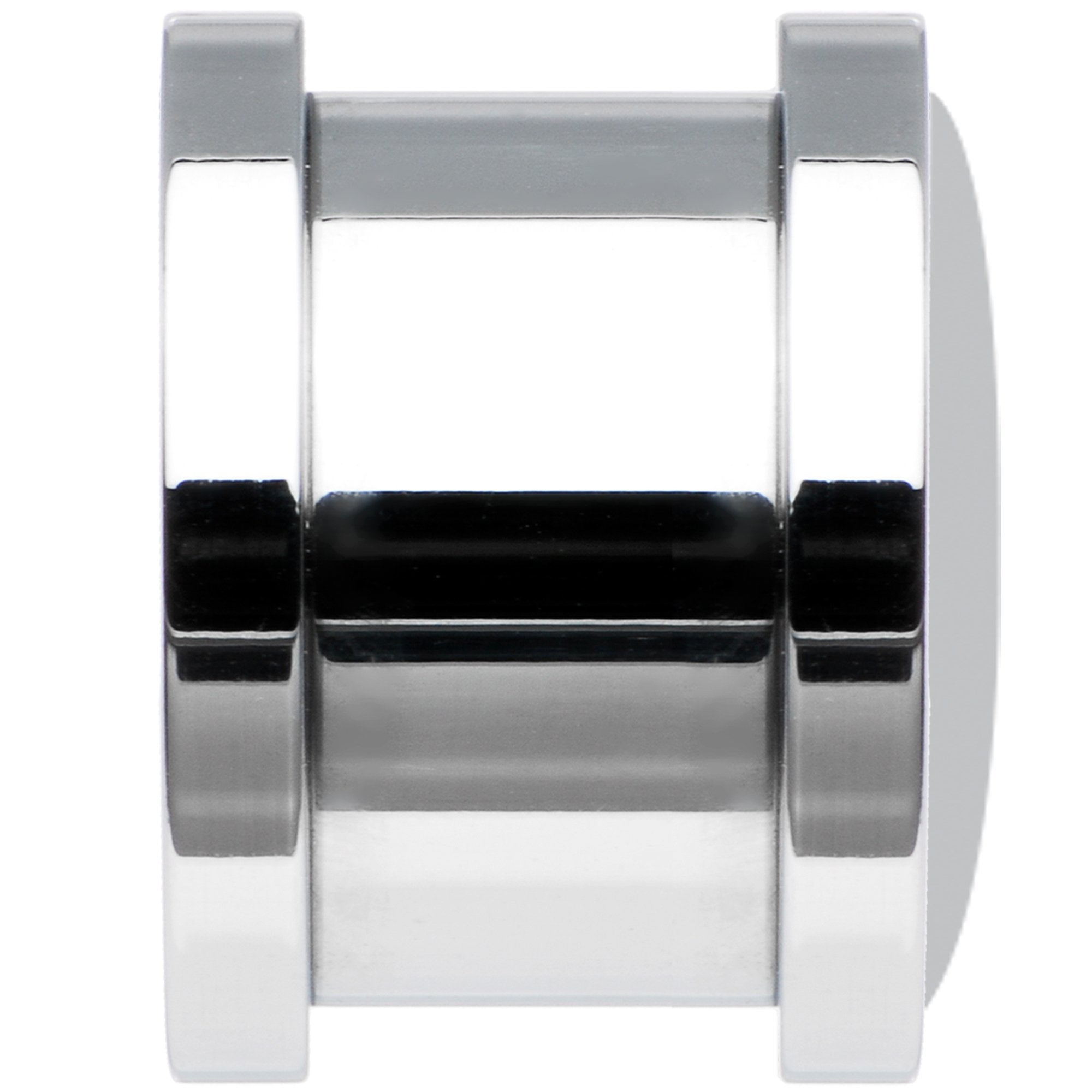 Black White Leopard Eyes Steel Screw Fit Plug Set 00G