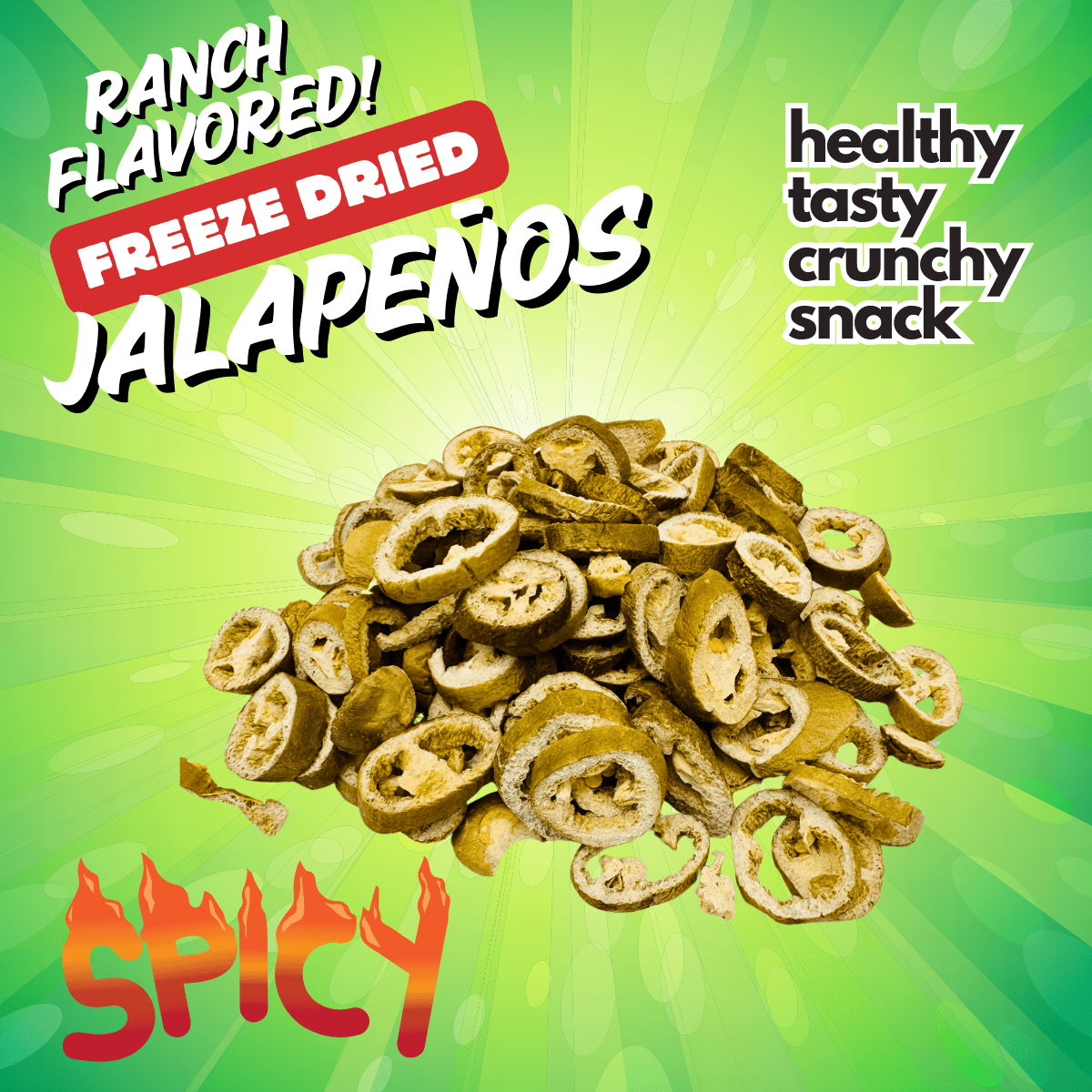 Freeze Dried Jalapeño’s