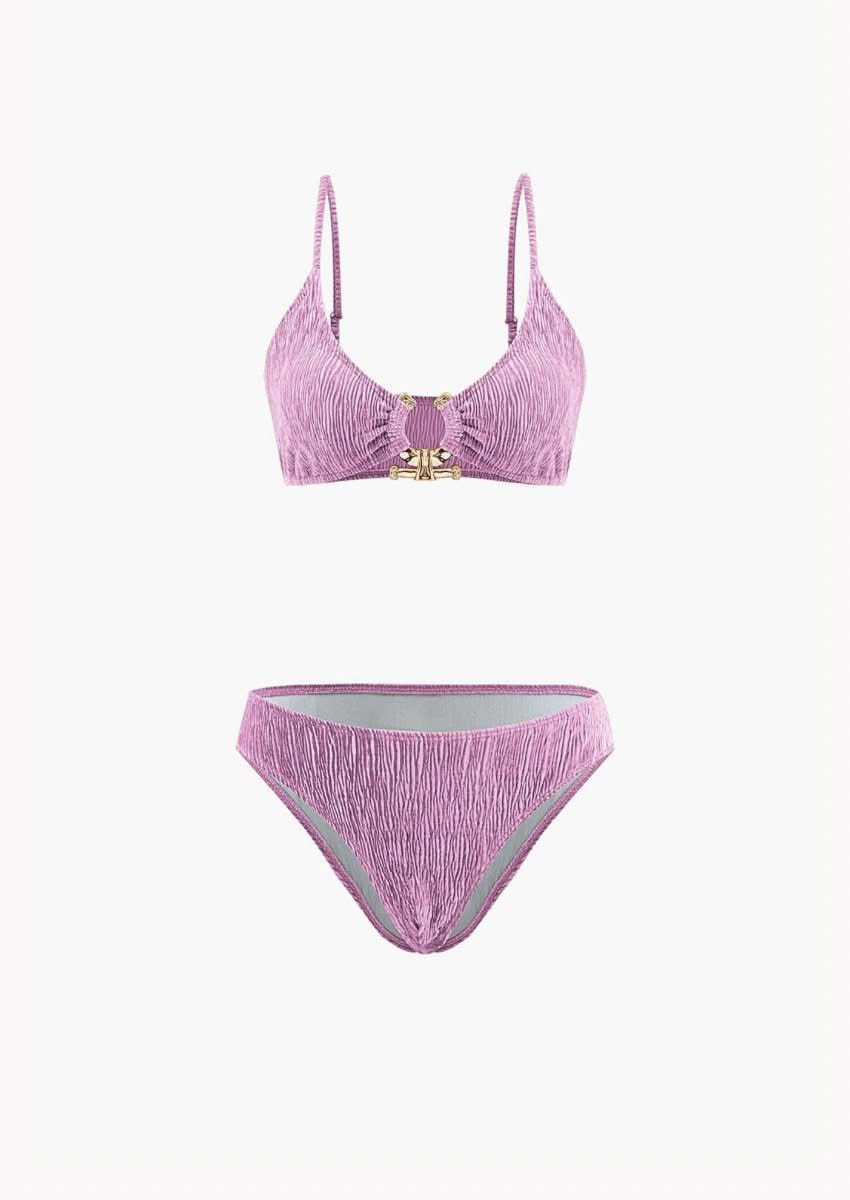 Summer Swimwear Three-Piece Set