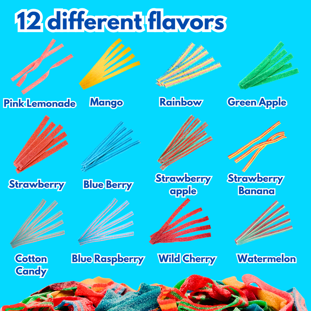 Ultimate Sour Belt Variety Mix