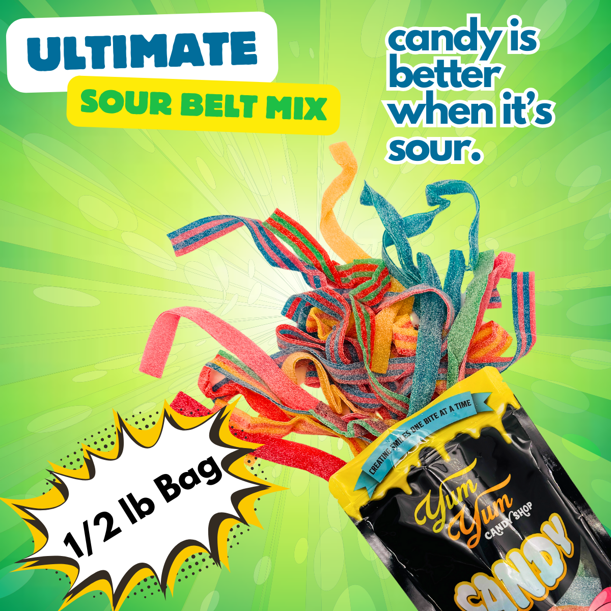 Ultimate Sour Belt Variety Mix