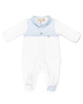 PURETE - White Interlock Footie