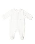PURETE - Ivory Interlock Footie