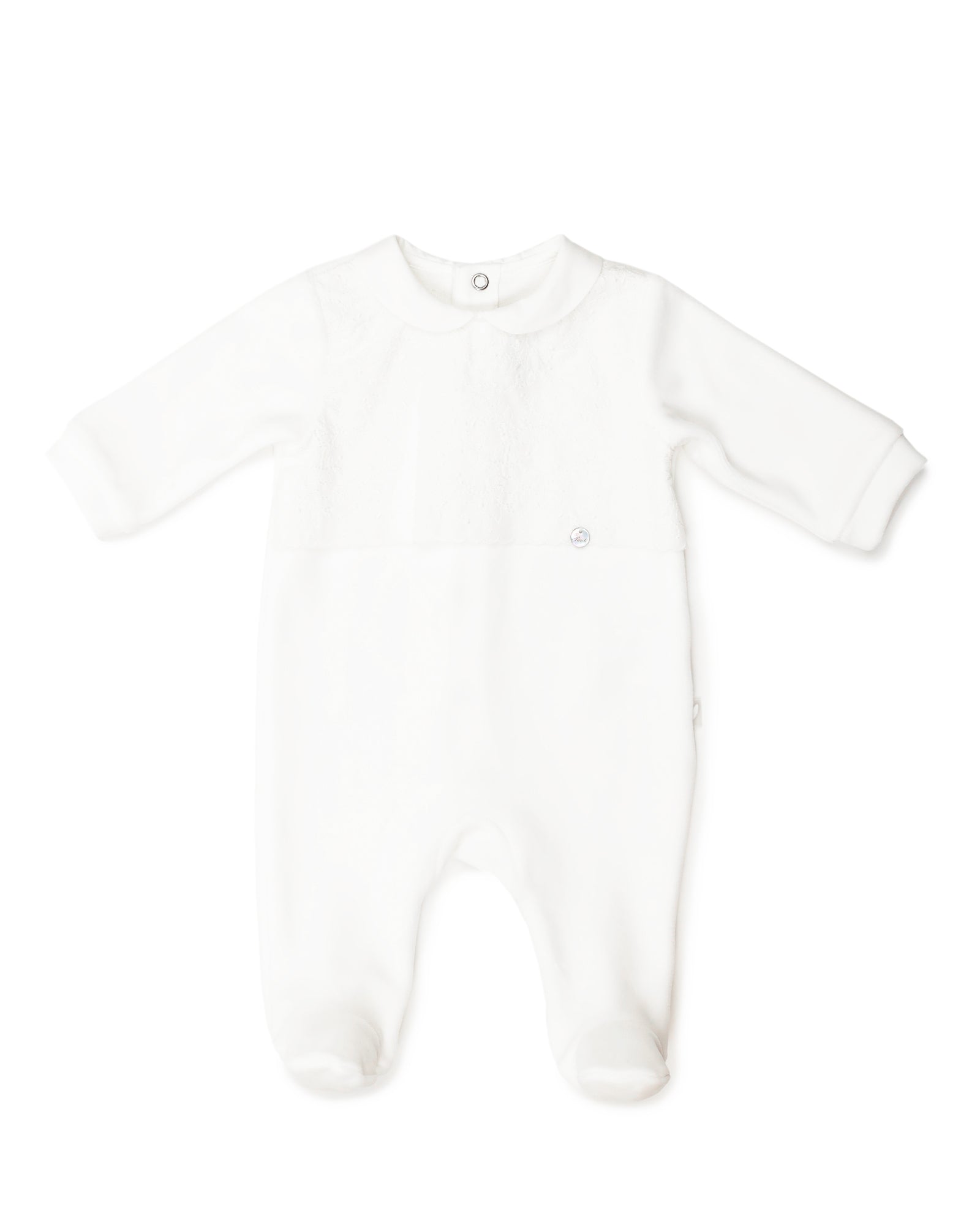 PURETE - Ivory Interlock Footie