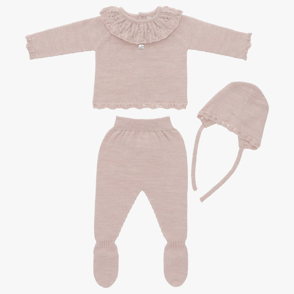 Martin Aranda - Baby Woven Top Footed Leggings and Hat