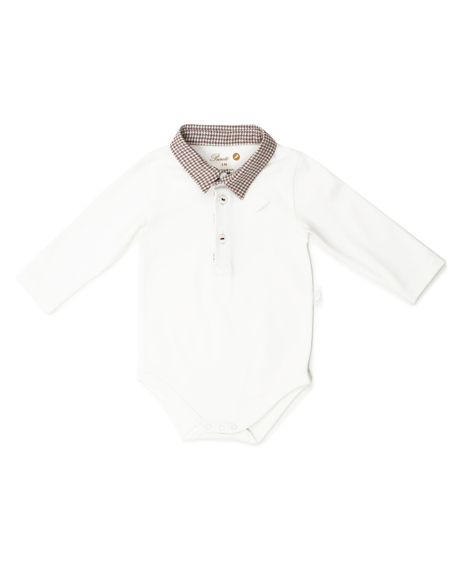 PURETE - White Baby Onesie