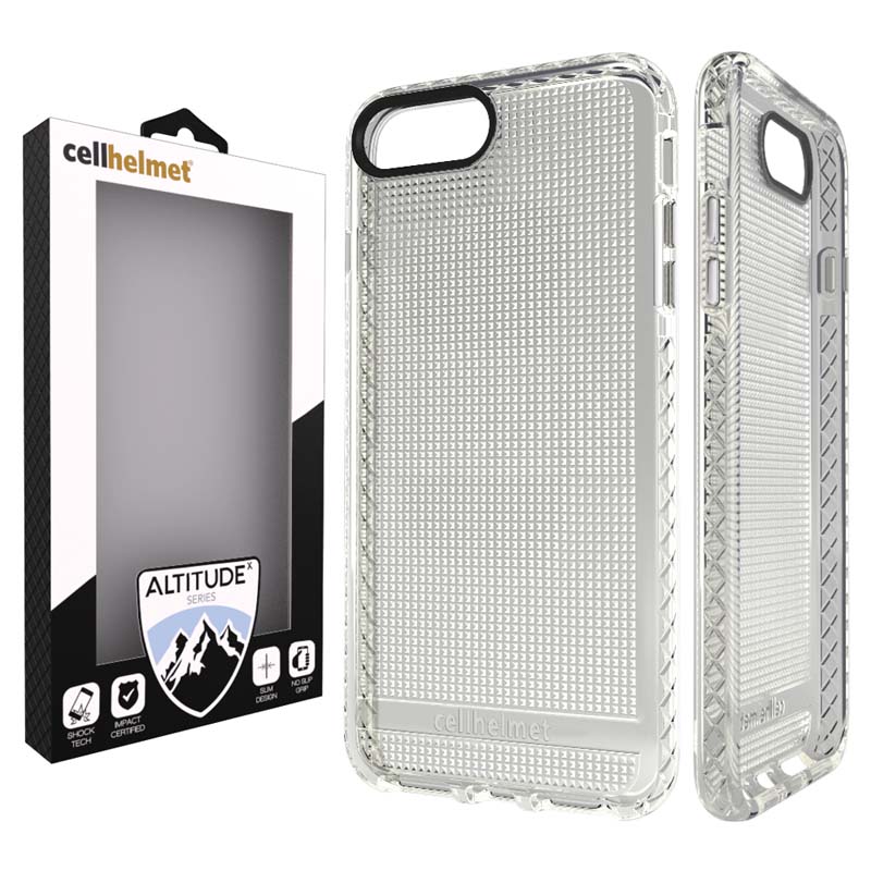 Cellhelmet Altitude X Case for Apple iPhone 6 Plus, 6S Plus, 7 Plus, & 8 Plus