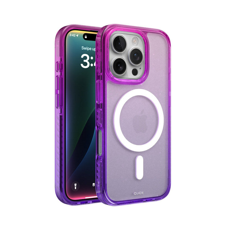 CLICK Clear Ombre MagSafe Case for Apple iPhone 16 Pro