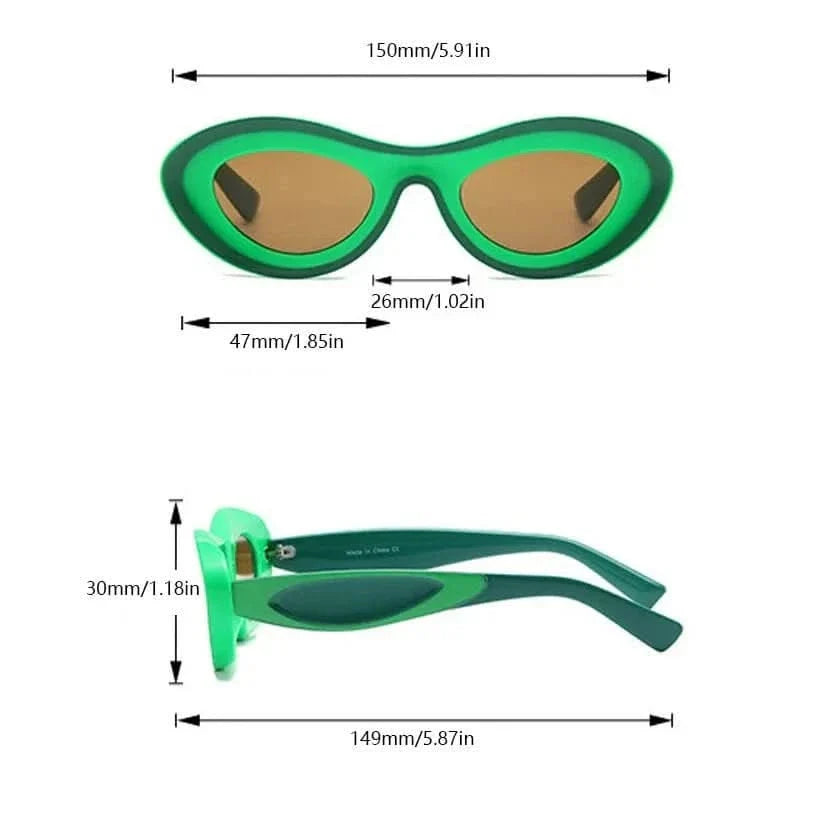 Y2K Sunglasses – Retro 2000s Style Shades