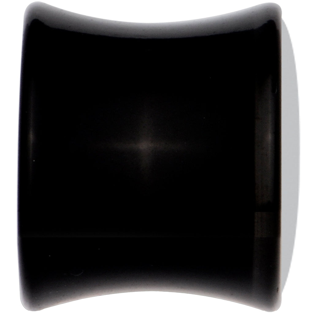 Black Acrylic Green Black Skull Saddle Plug Set 00G